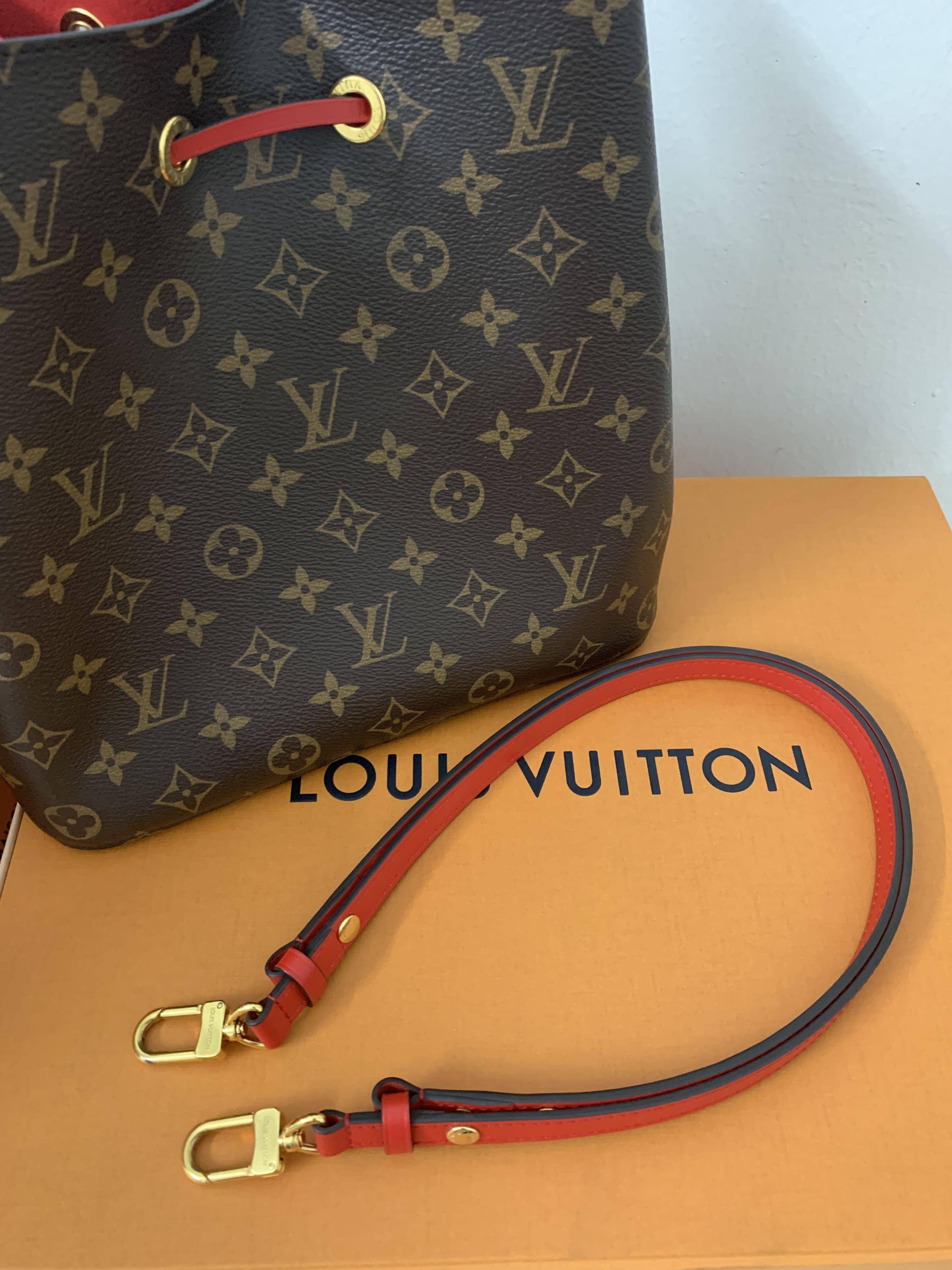 Buy Black Leather Strap for Louis Vuitton Speedy Neonoe Trevi Online in  India 