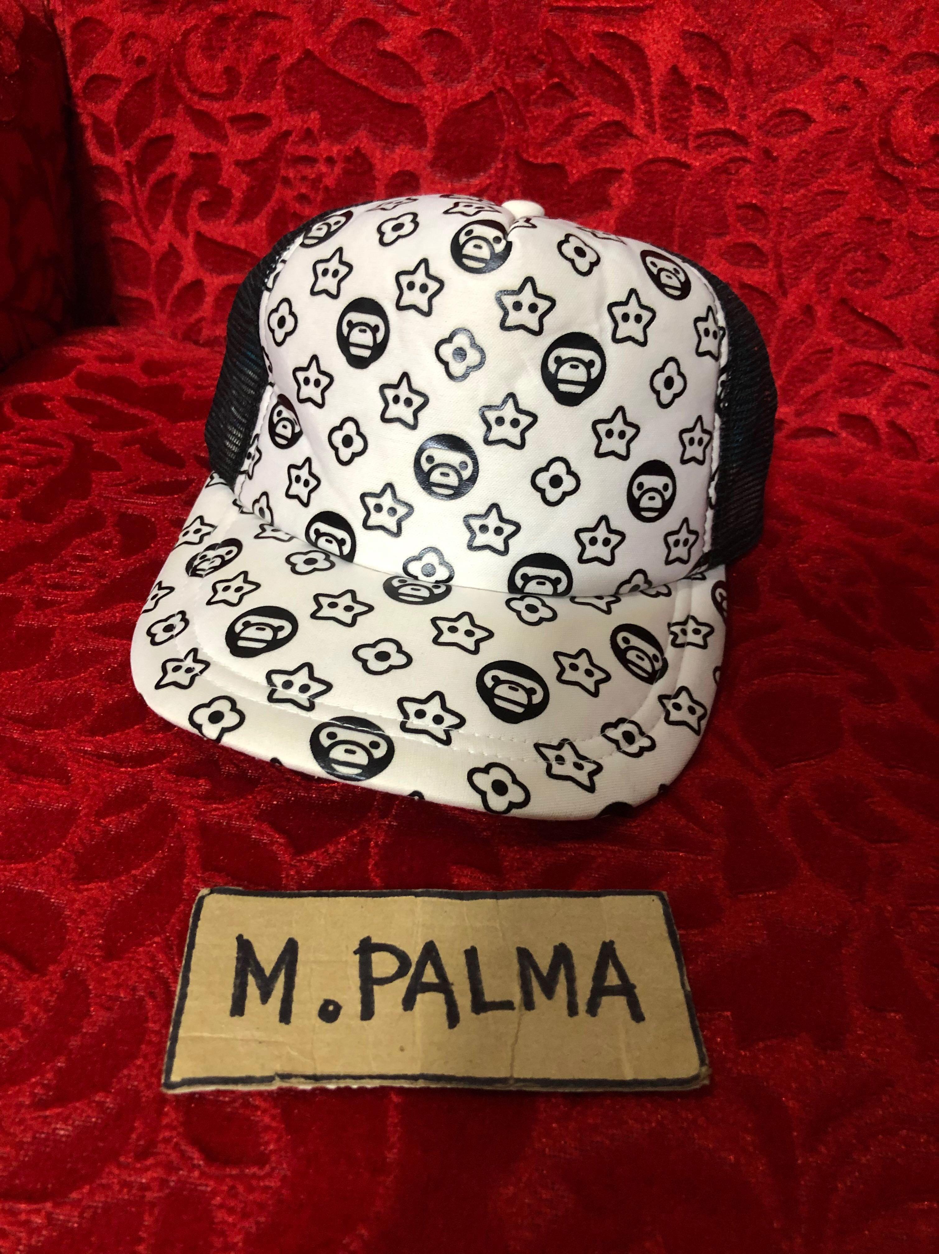 A bathing ape Bape baby milo cap snapback trucker (Category: Community) located in Manila. Submitted by marisianshop (Listing ID 1014083099, Image 1). Description: A Bathing ape trucker snapback as new .