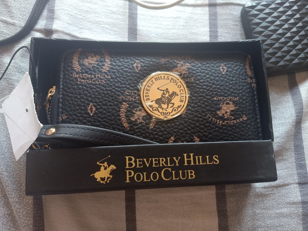 Beverly Hills Polo Club Letter Logo Long Wallet