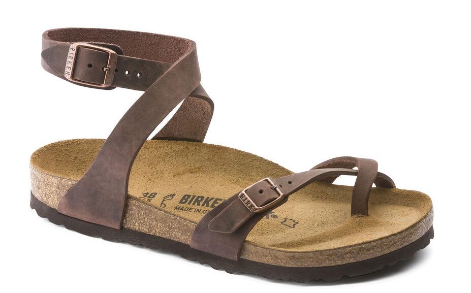 birkenstock yara black leather