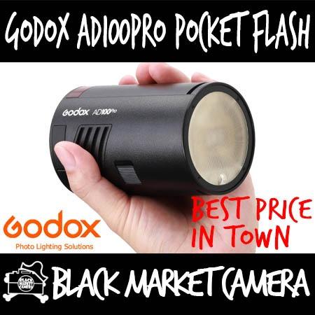 [BMC] Godox AD100/AD200/AD300 Pro Battery Operated Pocket Flash Strobe/ S2 Bracket/ AK-R1/ WB100/ WB29/ WB300P Battery/ Charger/ AD-S60S Softbox/ AD-L/ BD-07/ EC200/ H200R For AD200 62863070661891110