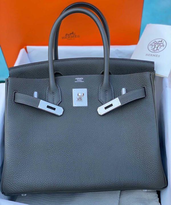 Birkin 30 Togo Vert de Gris