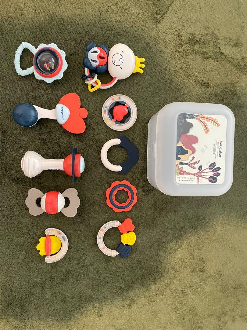 British Evoceler baby rattle teether