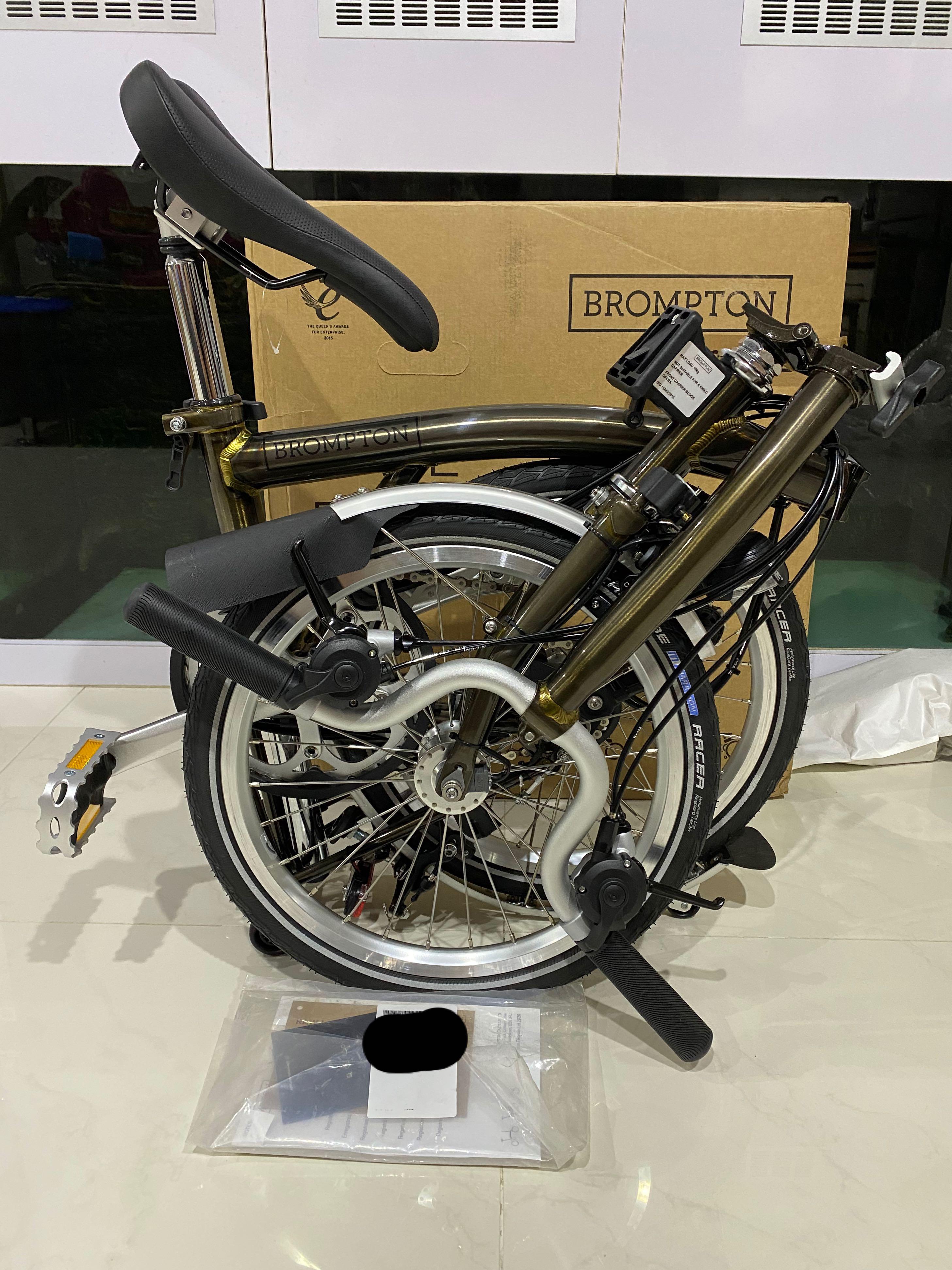 Brompton M6L Raw Lacquer Dynamo light Sports Equipment Bicycles Parts Bicycles on Carousell