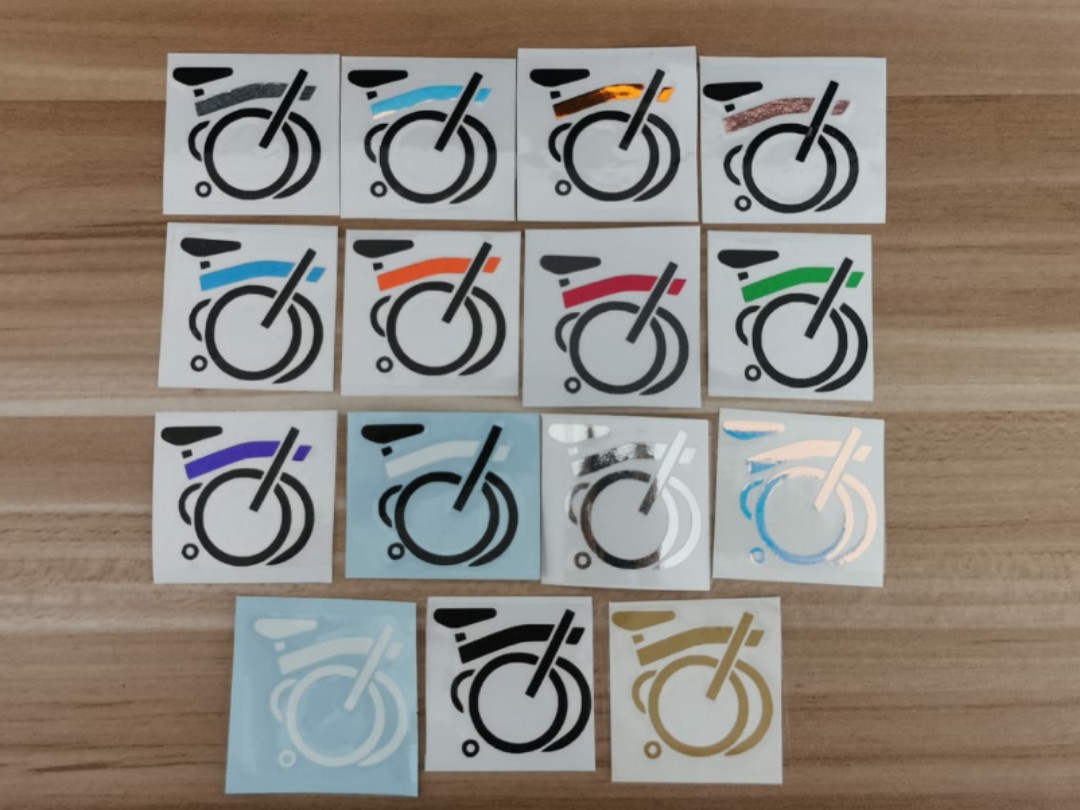 brompton decal sticker