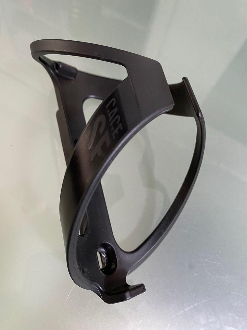 Canyon Matt Black Bicycle Water Bottle Cage Holder, Sports Equipment
