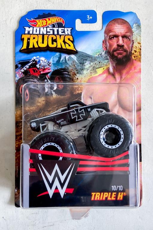 Wwe monster trucks hot wheels hotsell