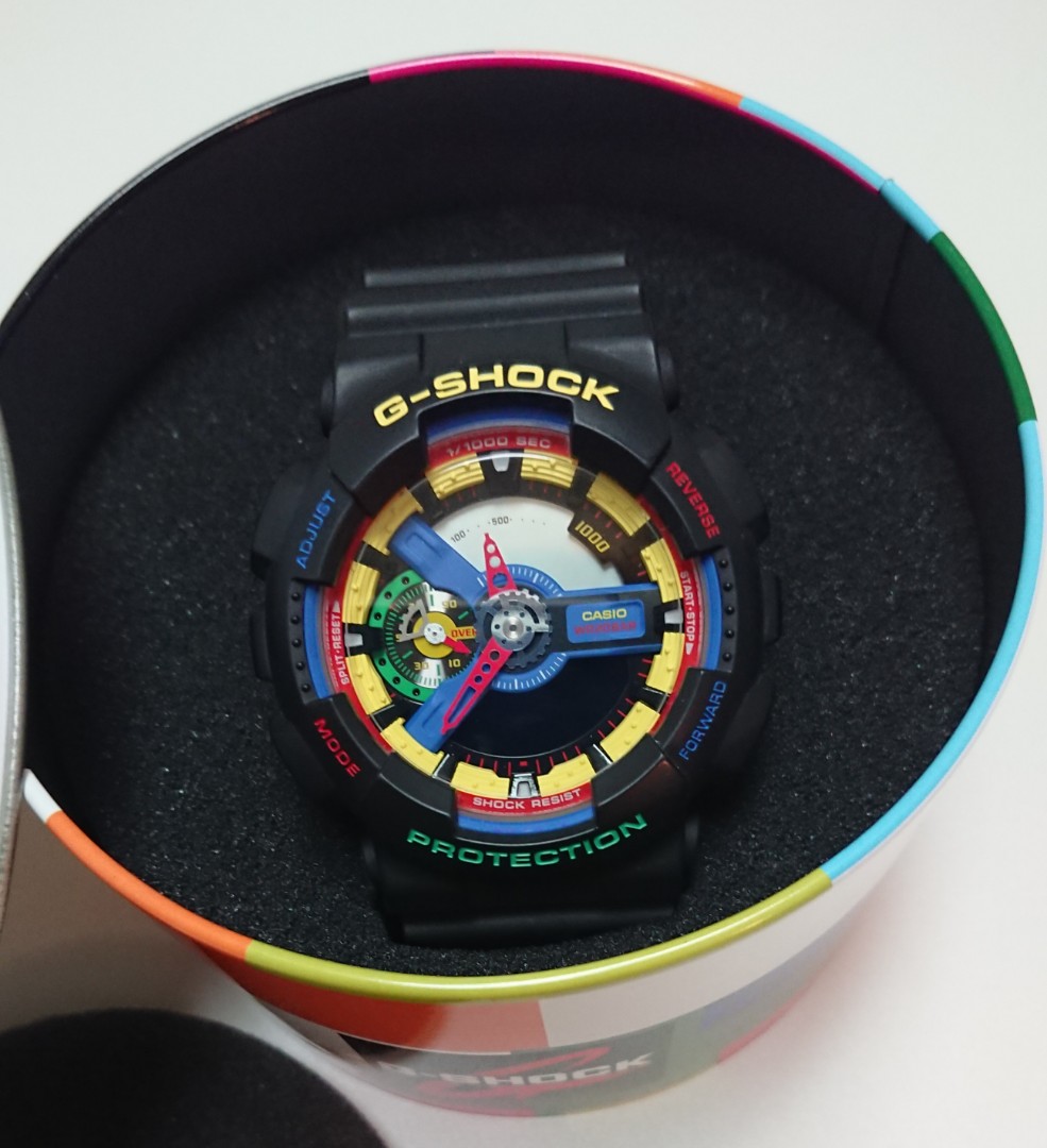 Casio G-shock GA-110DR Dee & Ricky LEGO 別注版, 名牌, 手錶- Carousell