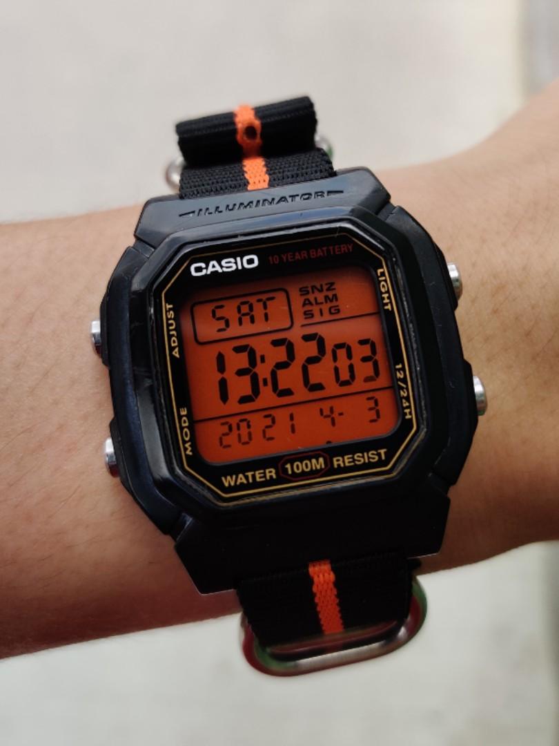 Casio 2024 w800 nato
