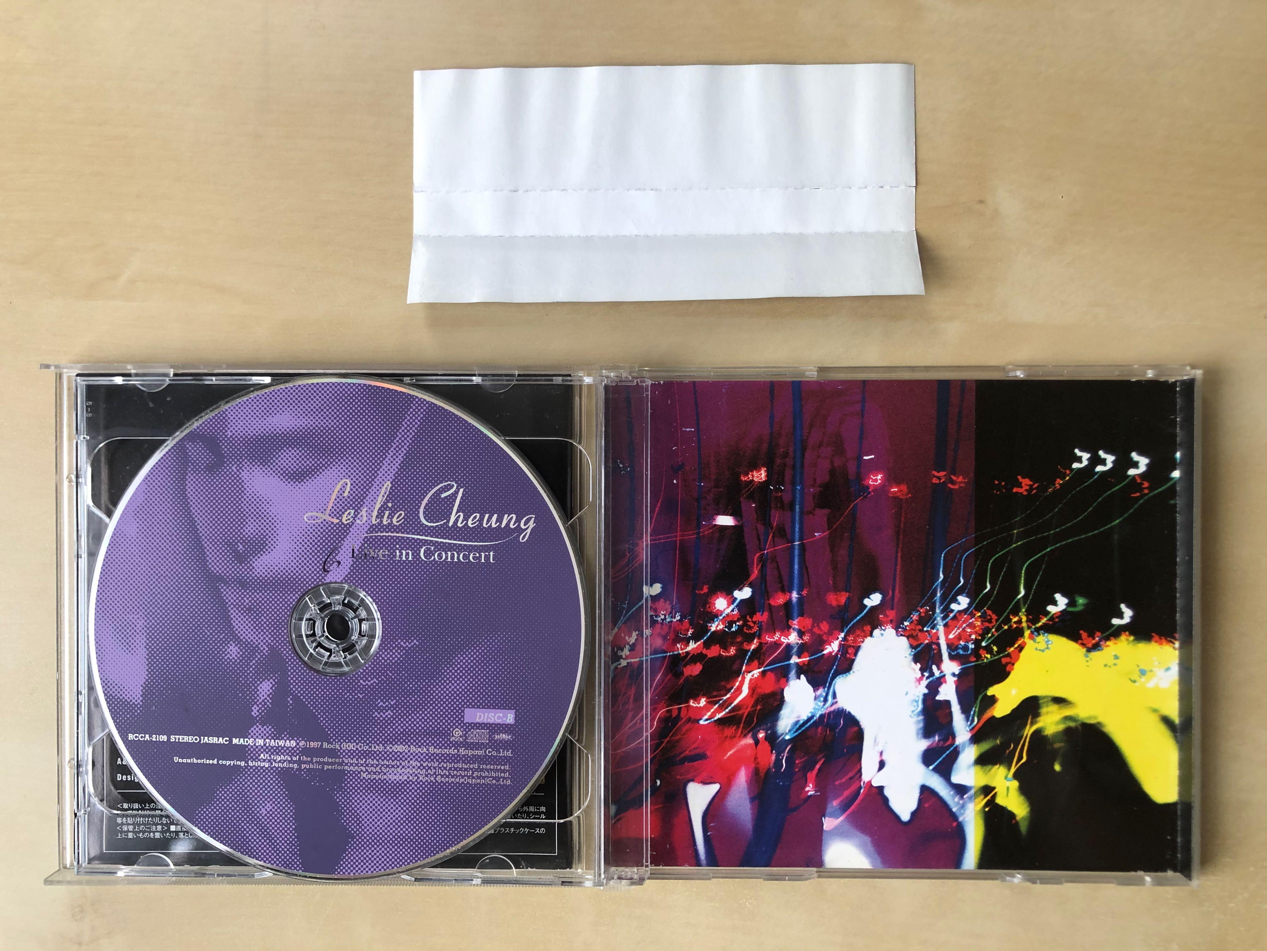 CD丨張國榮跨越97演唱會/ Leslie Cheung Live In Concert (2CD) (日本 