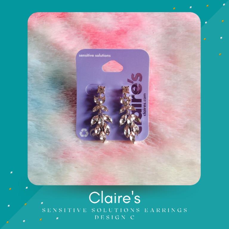 Claire s Sensitive Solutions Earrings