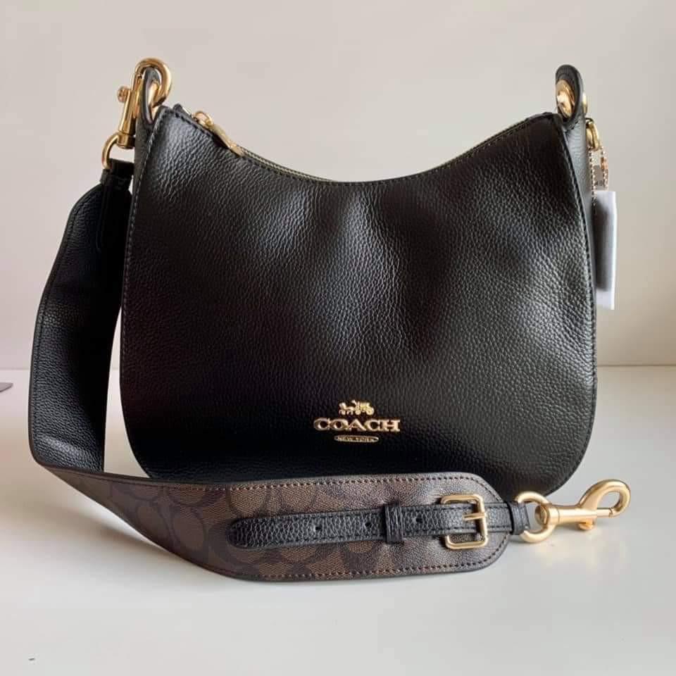 coach signature gazette crossbody