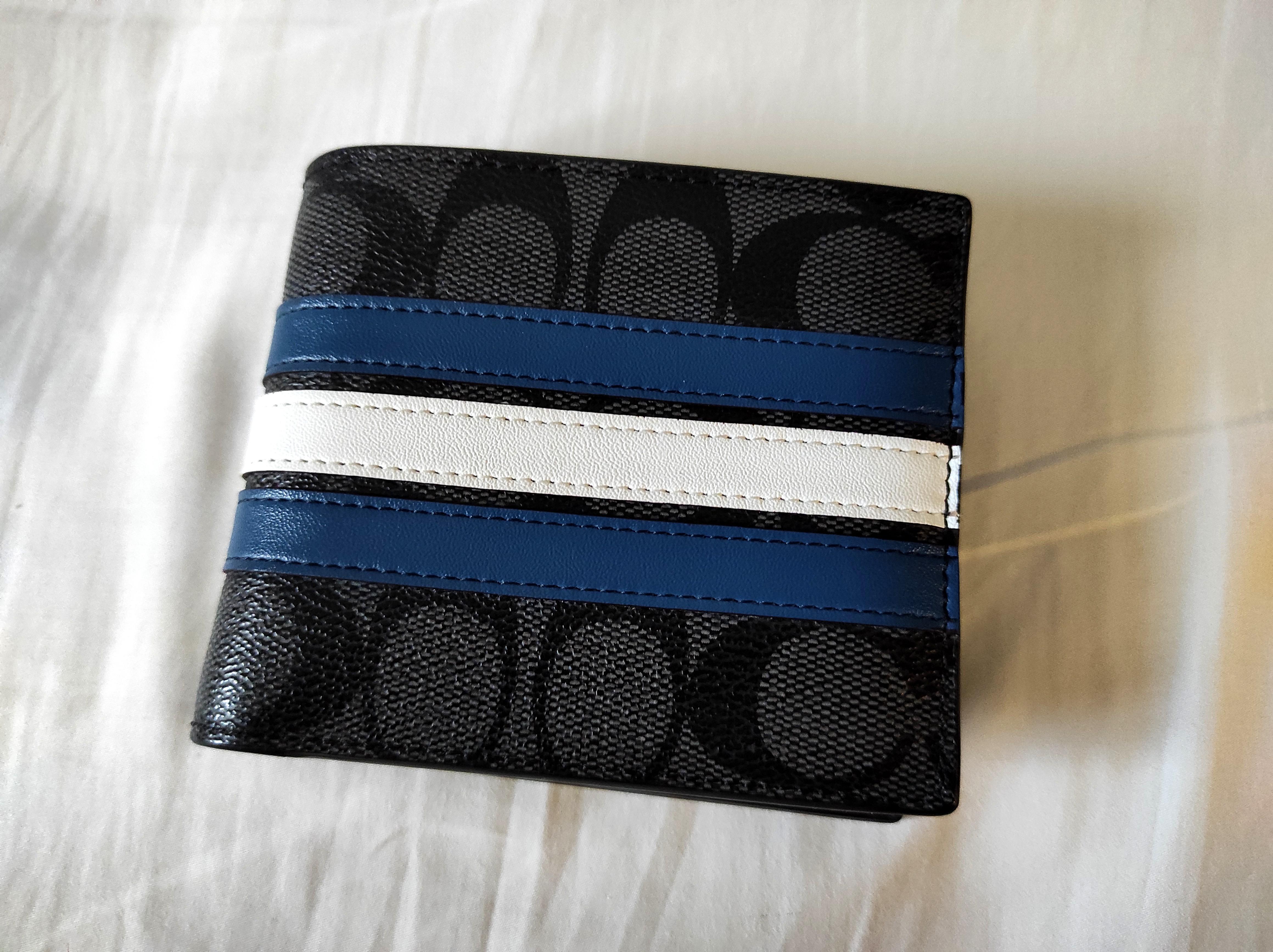 Coach wallet boy best sale