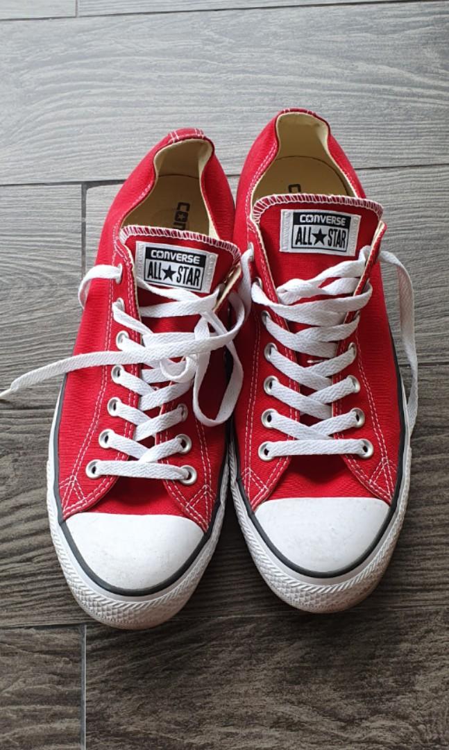 Mens red chucks shop