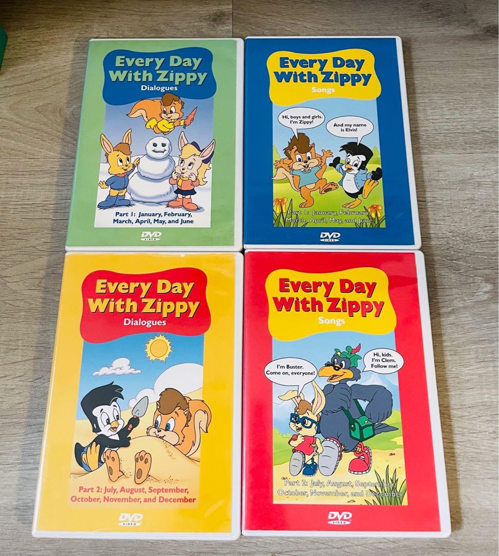 DWE 迪士尼美語世界Everyday with Zippy Set DVD CD Book| Disney