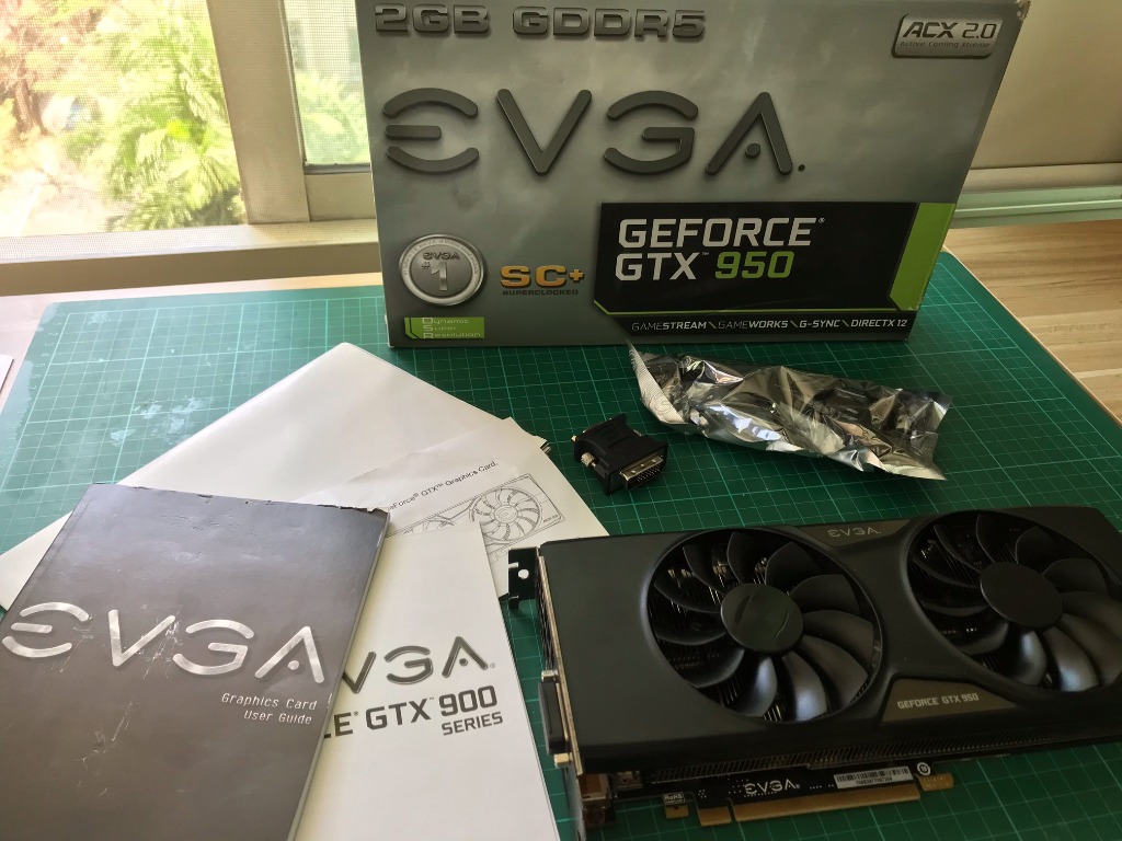 EVGA GEFORCE GTX 950 SC 2GB Computers Tech Parts