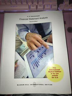 FAR340 financial statement analysis