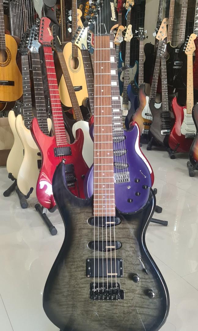 Fernandes electric guitar Hobbies Toys Music Media Musical