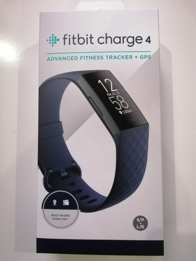 Fitbit Charge 4 Advanced Fitness Tracker, Mobile Phones & Gadgets, Wearables & Smart Watches on