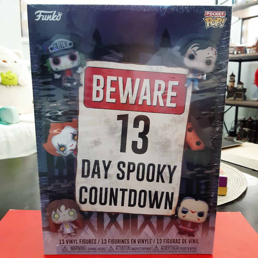 beware 13 day spooky countdown funko