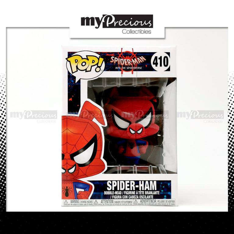 Funko Pop Marvel Spider Man into the Spiderverse 410 Spider Ham Spider Verse Ham Vaulted