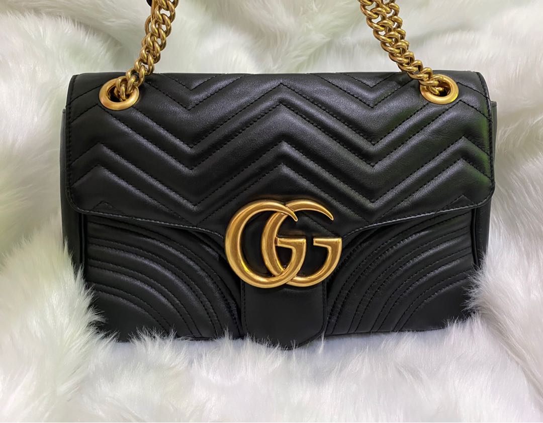 Gucci marmont matelasse medium shoulder bag new arrivals