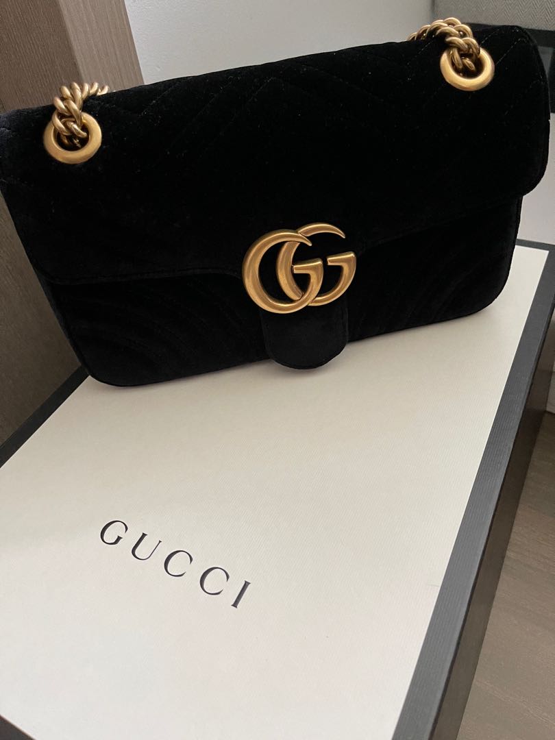 Gucci Marmont Velvet Bag