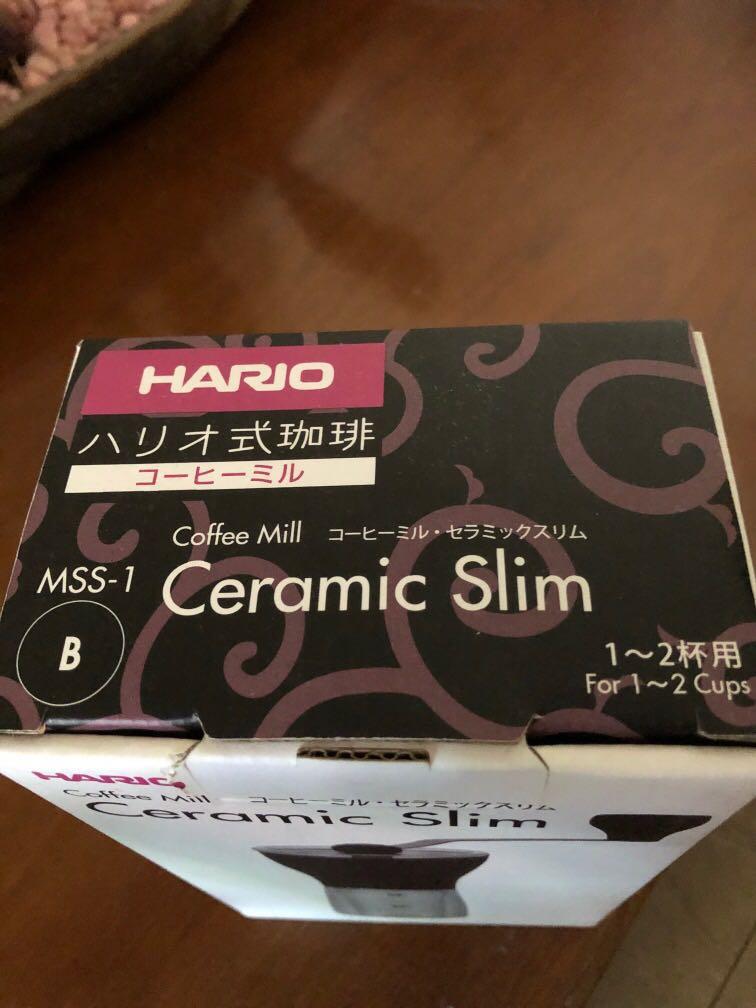 Hario Ceramic Slim Coffee Mill/ Grinder, TV & Home Appliances, Kitchen