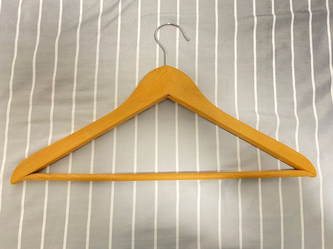 Ikea wooden hangers, Furniture, Others on Carousell