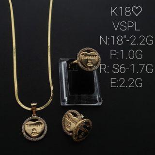 K18 Gold Set