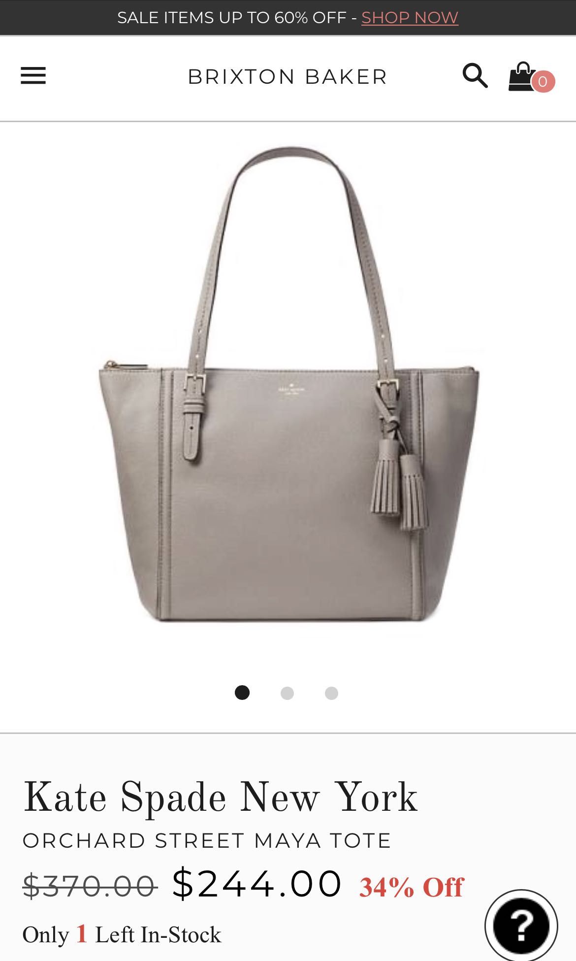 Kate spade orchard street maya sales