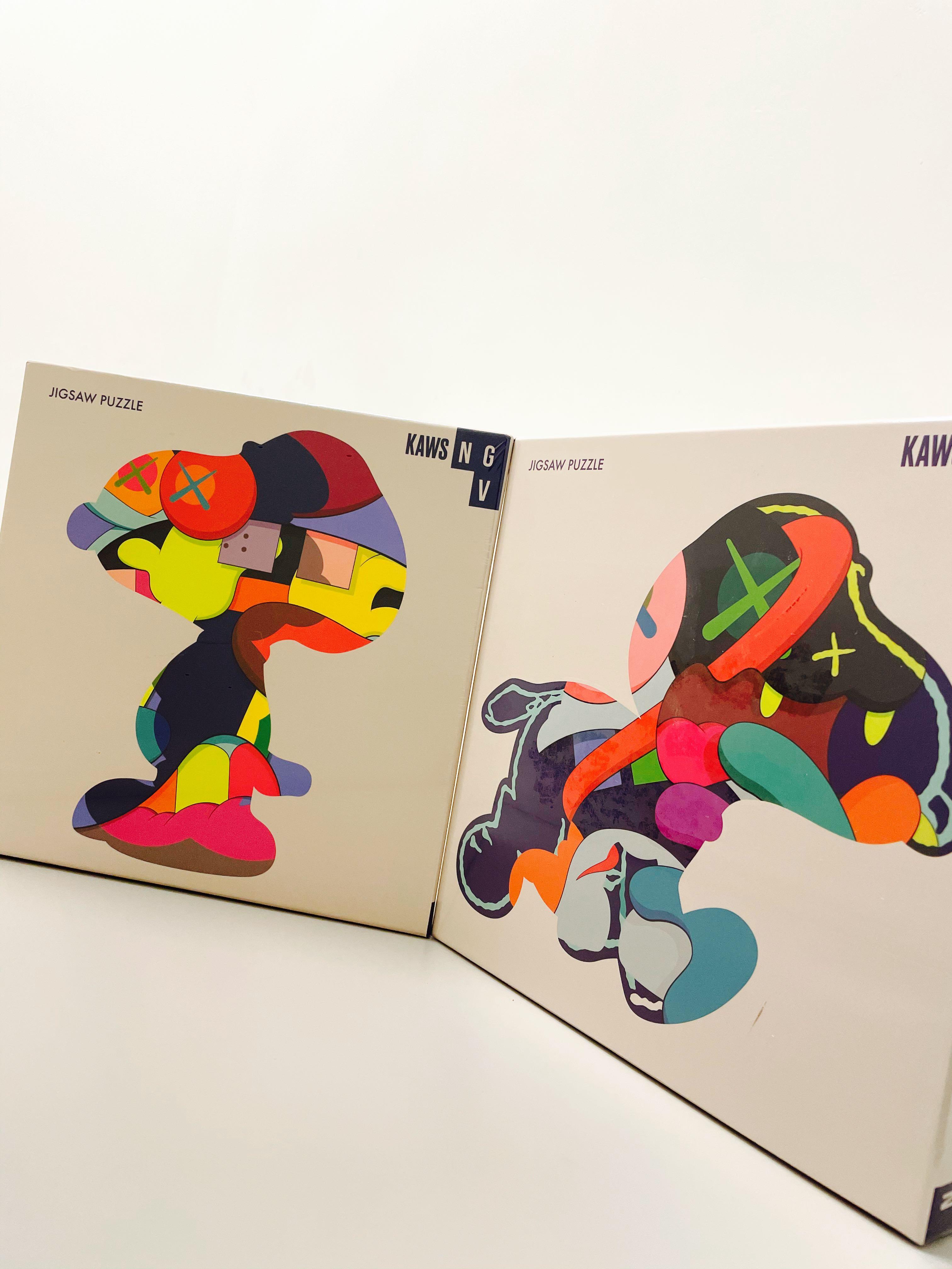 KAWS x NGV Snoopy Puzzle - 1000 Pieces 拼圖x2, 興趣及遊戲, 玩具