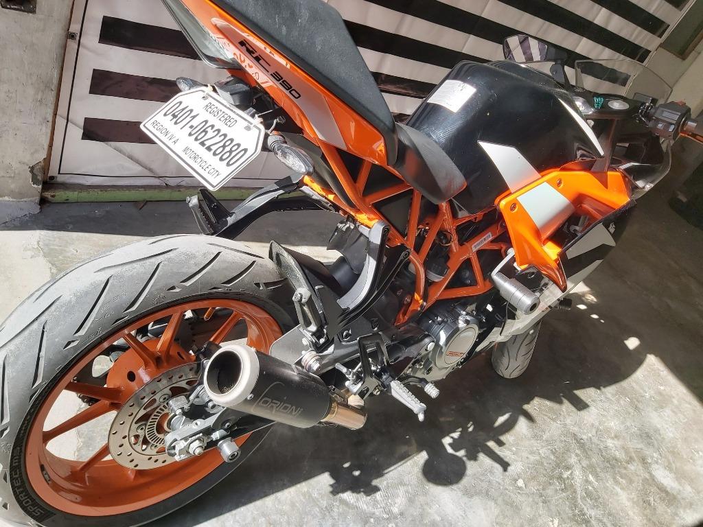 KTM RC 390 Expressway Legal Orion Racing Pipe, Motorbikes, Motorbikes ...