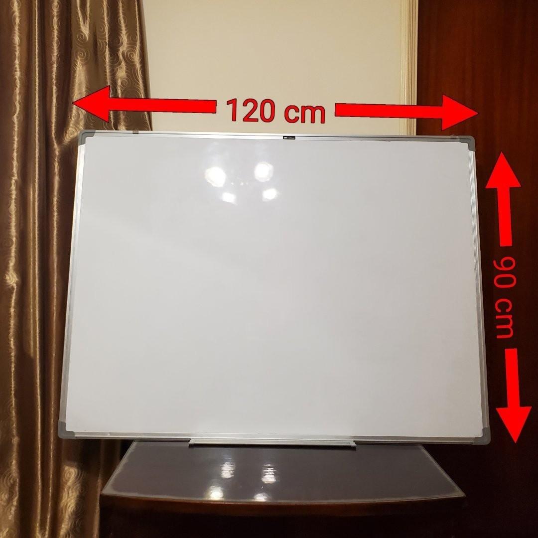 Deli Large Magnetic Whiteboard (120x90cm), Hobbies Toys, Stationery & Craft, Stationery & School Supplies on Carousell