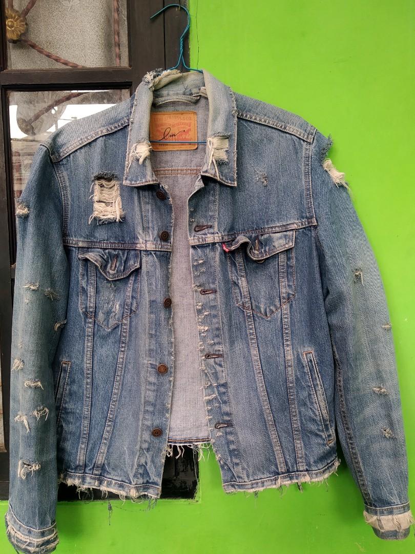 LEVIS JACKET TRUCKER ORIGINAL, Fesyen 