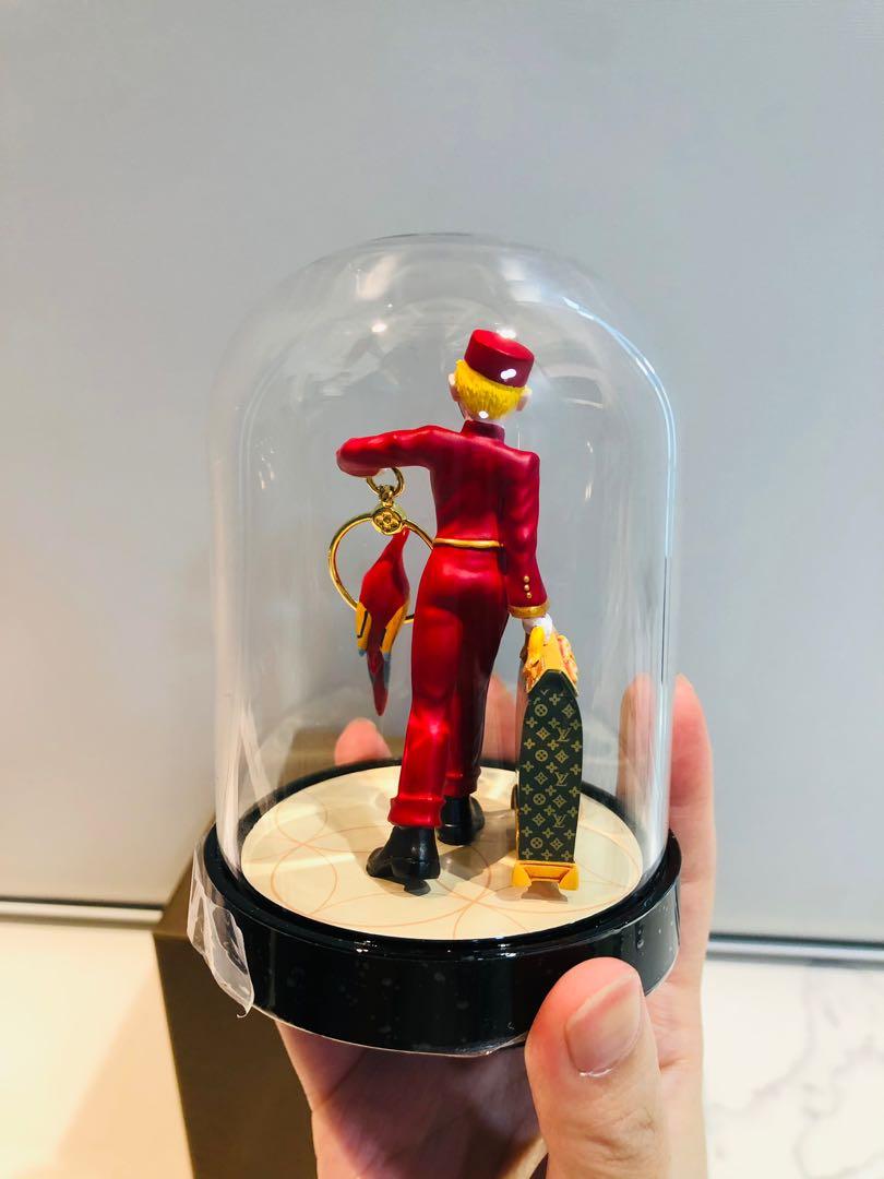 Louis Vuitton Red Le Groom Dome Figurine. Excellent Condition