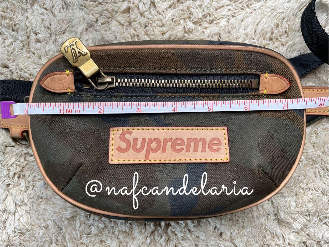 LV x Supreme Belt Bag (First Drop), Men's Fashion, Bags, Belt bags,  Clutches and Pouches on Carousell