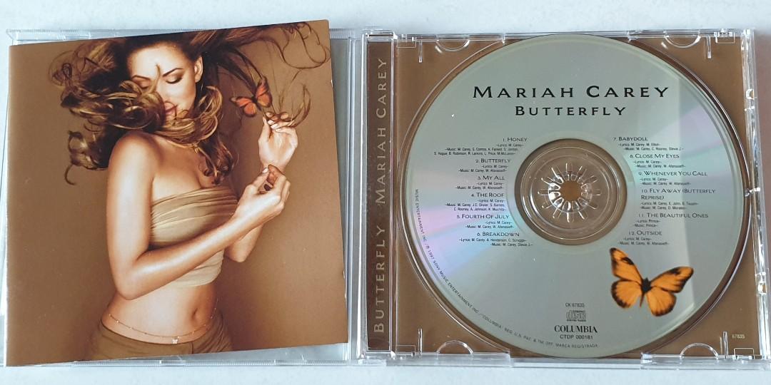 Mariah Carey ~ Butterfly 🦋 ( US Press ) Cd, Hobbies & Toys, Music 