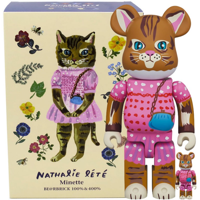その他 MEDICOM TOY - BE@RBRICK Nathalie Lete Minette100%&amp;400% BE@RBRICK SERIES 50