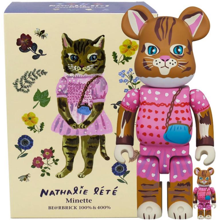 Medicom Toy Be@rbrick Bearbrick Nathalie Lete Minette Set