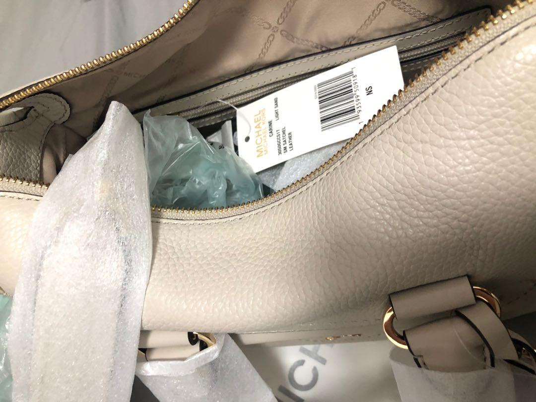 Michael Kors, Marilyn saffiano leather tote in light sand