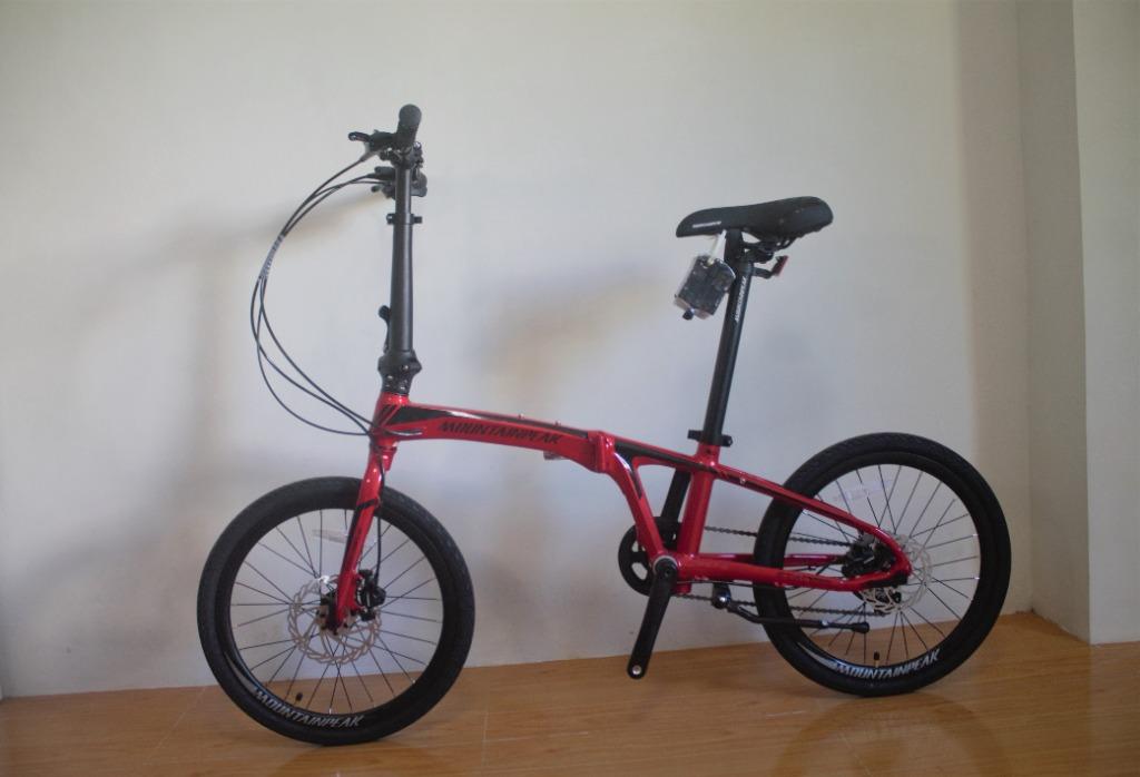Mountain peak folding bike online