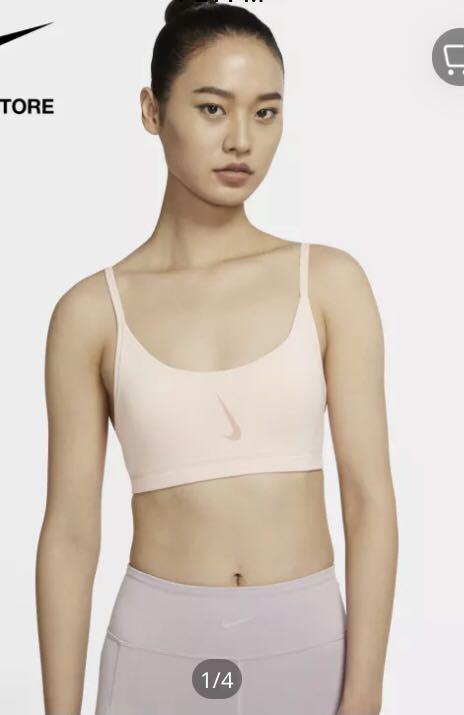 Coral nike sports bra deals
