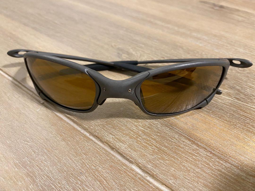 Oakley Juliet X Metal Titanium Gold Iridium Sunglasses