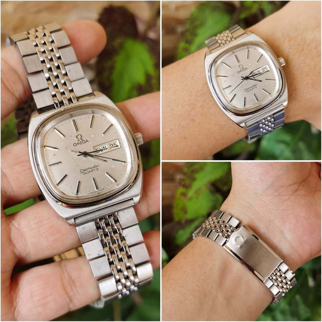 Omega Seamaster TV Dial Quartz Luxury Watches on Carousell