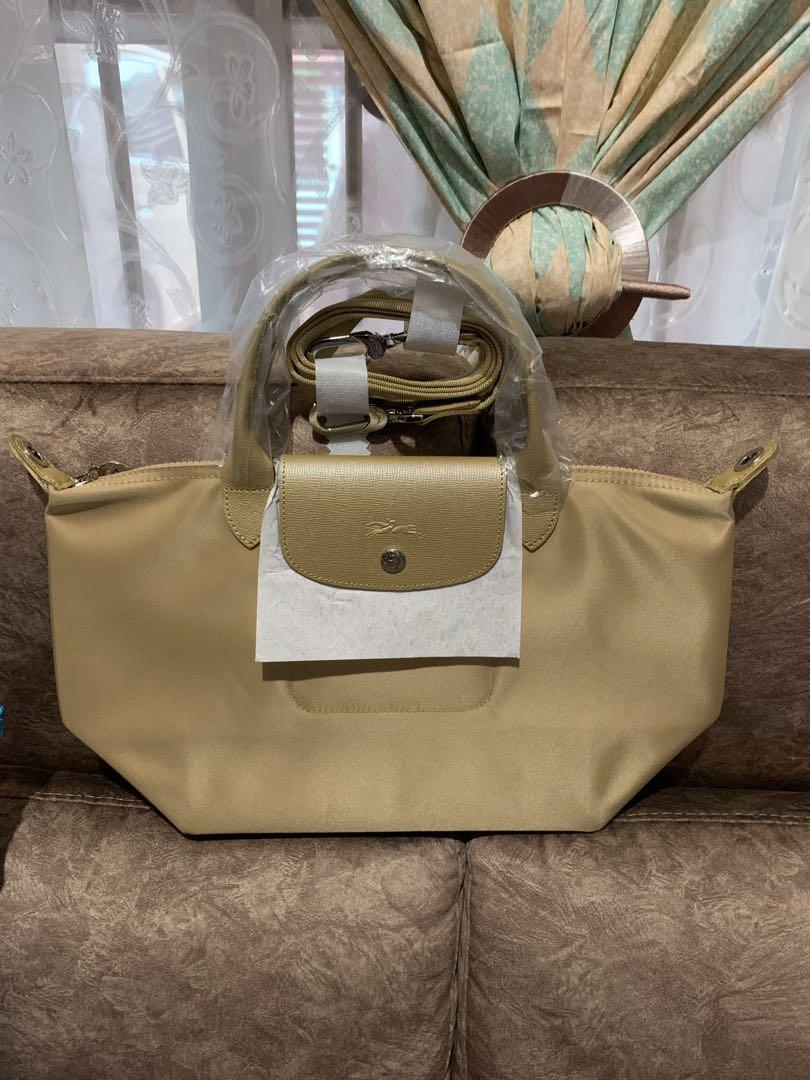 Longchamp le 2025 pliage neo gold