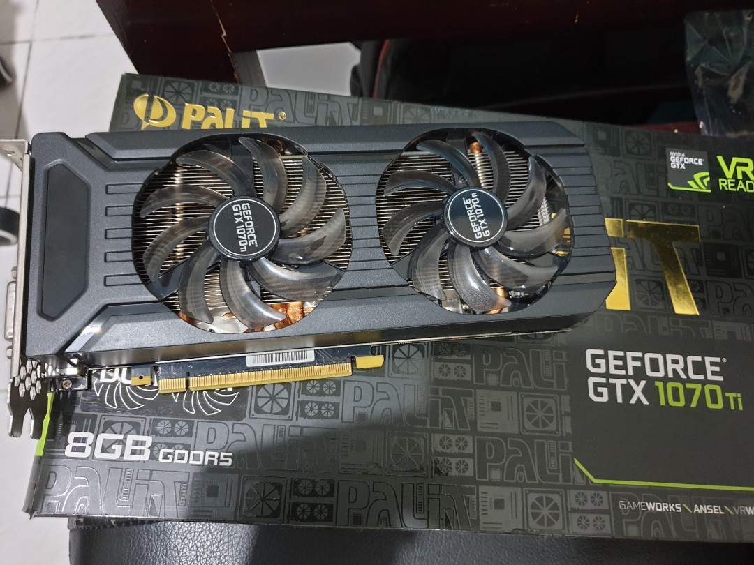 Palit GTX 1070 TI Dual, Computers  Tech, Parts  Accessories, Computer  Parts on Carousell
