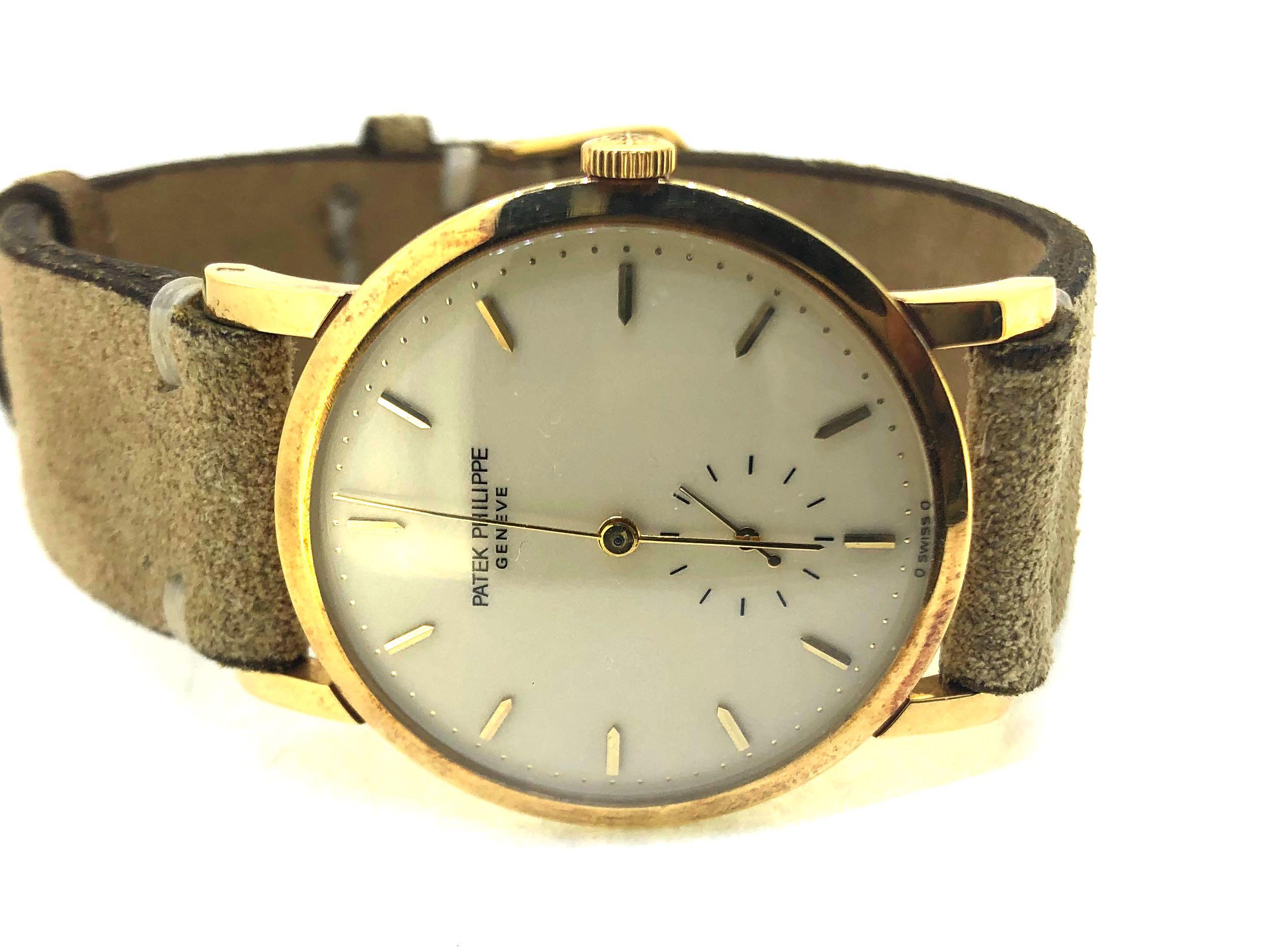 Patek Phillipe Calatrave a Enamel Dail 3516 Luxury Watches on Carousell