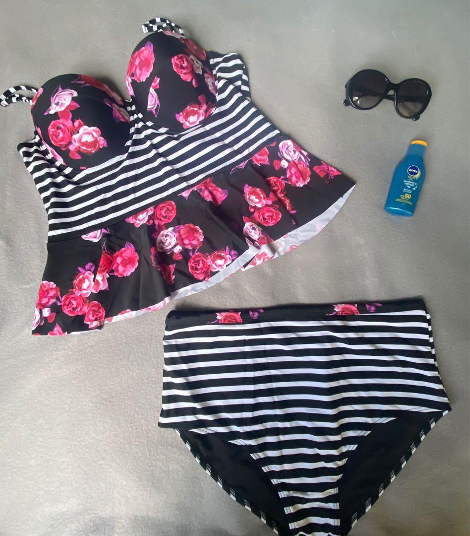 peplum top swimsuit