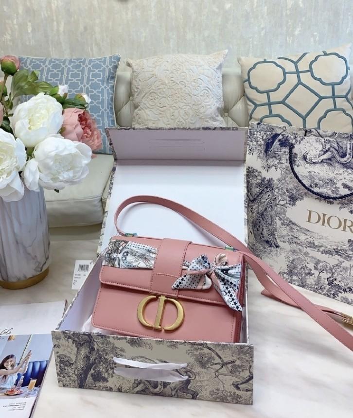 Dior montaigne bag pink